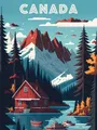 Peinture diamant paysage urbain 40 à 70 cm – Couleur WJY526-9