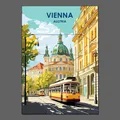 Peinture diamant paysage urbain Londres 20 à 50 cm – Couleur vienna