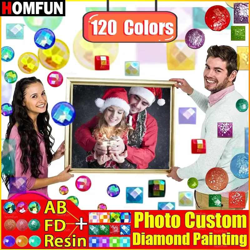 Peinture diamant personnalisée 120 couleurs 15 à 40 cm