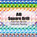 Peinture diamant personnalisée 120 couleurs 15 à 40 cm – Couleur AB Square Drill