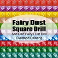 Peinture diamant personnalisée 120 couleurs 15 à 40 cm – Couleur Fairy Dust Square