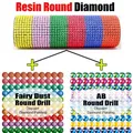 Peinture diamant personnalisée 120 couleurs 15 à 40 cm – Couleur Resin AB FD Round 3