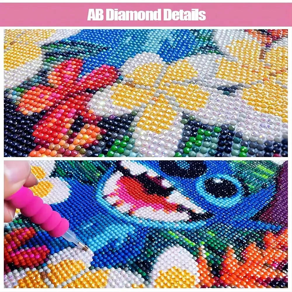 Peinture diamant personnalisée AB 20 à 90 cm