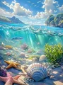 Peinture diamant phare 20x30 à 40x50 cm – Couleur DZDP102378