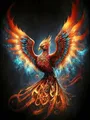 Peinture diamant Phoenix 20x30 à 50x70 cm – Couleur 1449