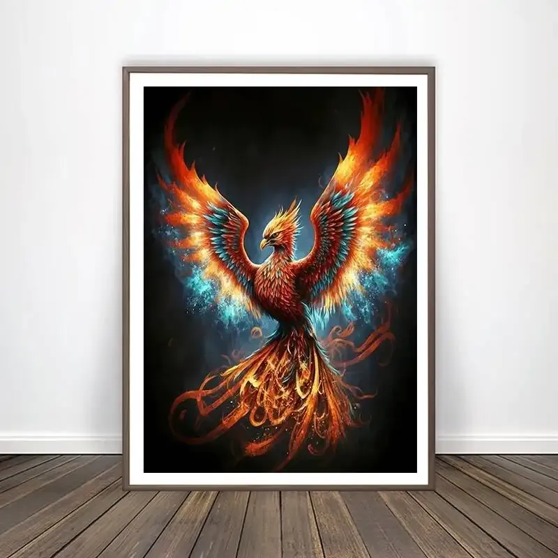 Peinture diamant Phoenix 20x30 à 50x70 cm
