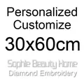 Peinture diamant photo personnalisée 30 à 120 cm – Couleur 30x60cm