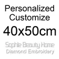 Peinture diamant photo personnalisée 30 à 120 cm – Couleur 40x50cm