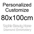 Peinture diamant photo personnalisée 30 à 120 cm – Couleur 80x100cm