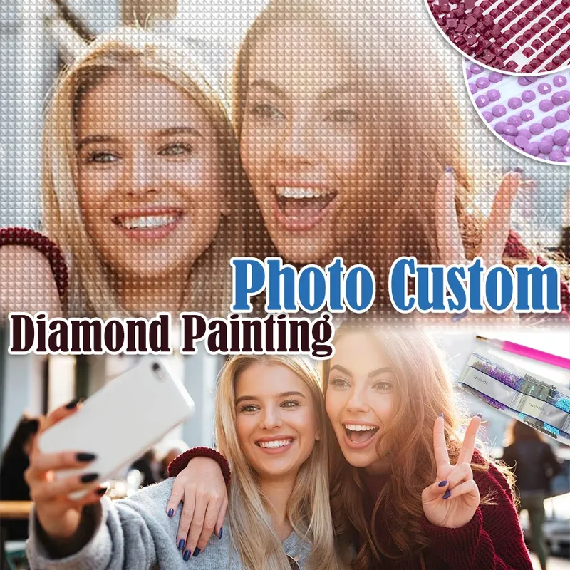 Peinture diamant photo personnalisée