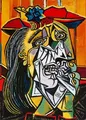 Peinture diamant Picasso abstrait rétro 20 à 70 cm – Couleur XYHK2227-12