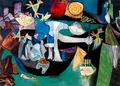 Peinture diamant Picasso abstrait rétro 20 à 70 cm – Couleur XYHK2227-13