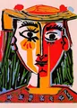 Peinture diamant Picasso abstrait rétro 20 à 70 cm – Couleur XYHK2227-25
