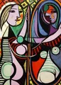 Peinture diamant Picasso abstrait rétro 20 à 70 cm – Couleur XYHK2227-3