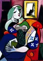 Peinture diamant Picasso abstrait rétro 20 à 70 cm – Couleur XYHK2227-7