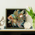 Peinture diamant poisson rouge 30 cm spéciale – 4