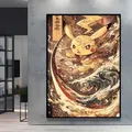 Peinture diamant Pokémon 20 à 70 cm – Couleur kaki foncé (22)