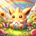 Peinture diamant Pokémon Gengar 20 à 70 cm – Couleur BLANC (01)
