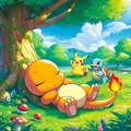 Peinture diamant Pokémon Gengar 20 à 70 cm – Couleur Bleu (08)
