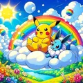 Peinture diamant Pokémon Gengar 20 à 70 cm – Couleur Bleu marine (09)