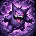 Peinture diamant Pokémon Gengar 20 à 70 cm – Couleur jaune clair (12)