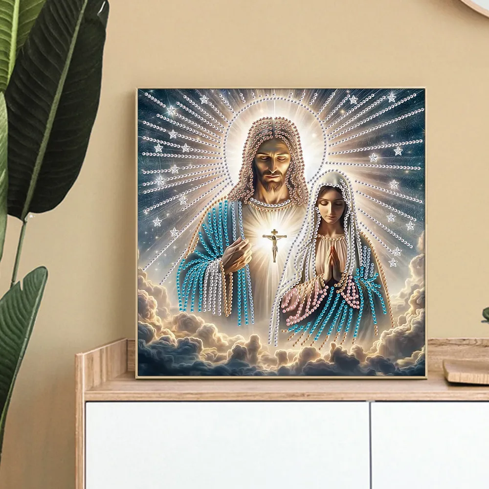 Peinture diamant prêtre forme spéciale