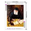 Peinture diamant Rabbi Lubavitch 30 à 70 cm – 3