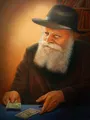 Peinture diamant Rabbi Lubavitch 30 à 70 cm – Couleur HXP206-3