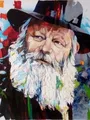 Peinture diamant Rabbi Lubavitch 30 à 70 cm – Couleur HXP206-4
