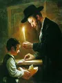 Peinture diamant Rabbi Lubavitch 30 à 70 cm – Couleur HXP206-7