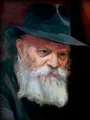 Peinture diamant Rabbi Lubavitch 30 à 70 cm – Couleur HXP206-8