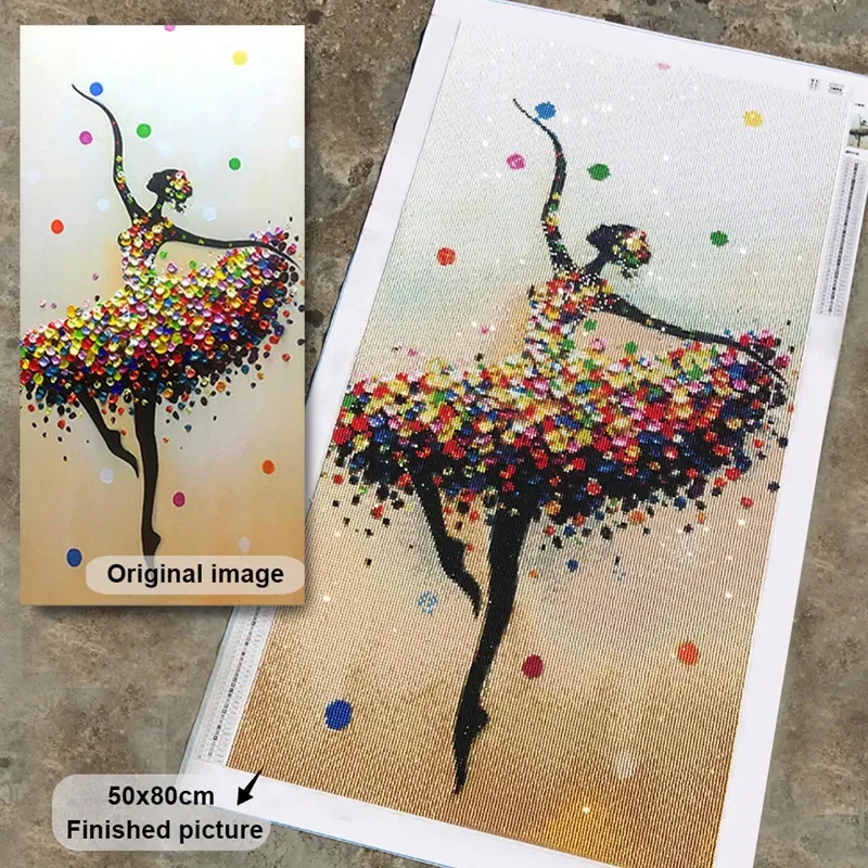 Peinture diamant Radha Krishna 15 à 40 cm