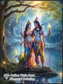 Peinture diamant Radha Krishna 15 à 40 cm – Couleur VIOLETTE/Violet (13)