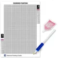 Peinture diamant reine AB carré 25x25 à 50x70 cm – Color 30x30cm