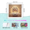 Peinture diamant religieux forme spéciale 30 cm – 2