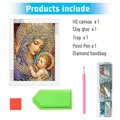 Peinture diamant religieux forme spéciale partielle – 6