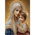 Peinture diamant religieux forme spéciale partielle – Color BLANC (1)