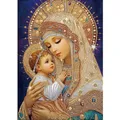 Peinture diamant religieux forme spéciale partielle – Color Bourgogne (4)