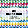 Peinture diamant résine AB 15 à 40 cm – Couleur AB Round Drill