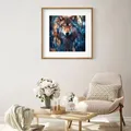 Peinture diamant rose 20x20 à 50x50 cm – 3