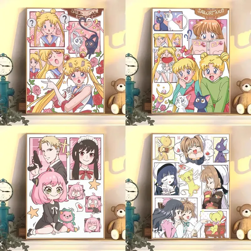 Peinture diamant Sailor Moon 20 à 50 cm