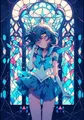 Peinture diamant Sailor Moon 20x30 à 50x70 cm – Couleur Bourgogne (A4)