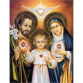 Peinture diamant Sainte Famille 20 à 70 cm – Couleur Bourgogne (3)