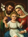 Peinture diamant Sainte Famille 20 à 70 cm – Couleur noir (12)