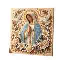 Peinture diamant Sainte Famille anges 25x25 cm – 6