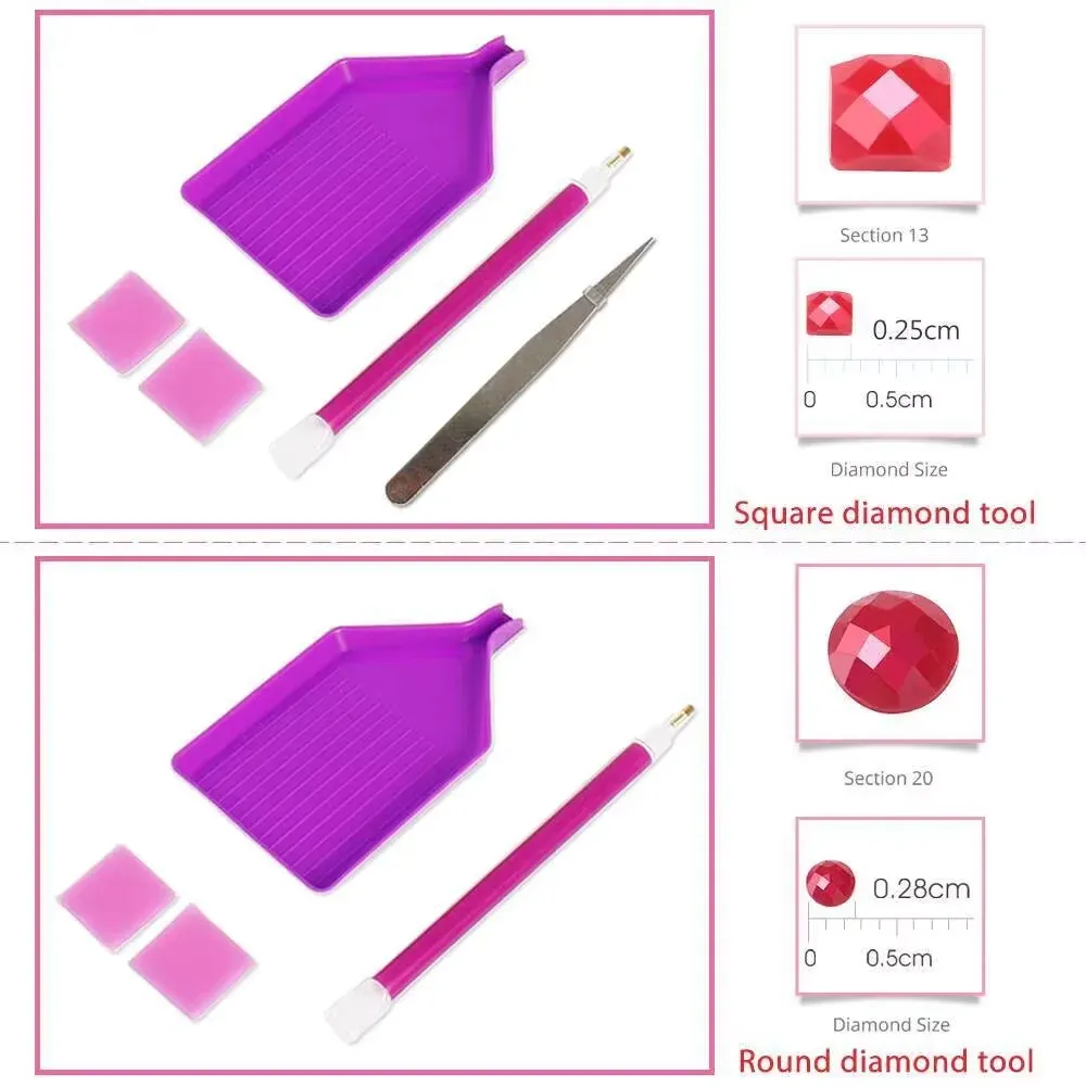 Peinture diamant Sanrio Hello Kitty 20 à 70 cm