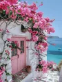 Peinture diamant Santorin Mykonos 20 à 70 cm – Couleur Bleu marine (09)