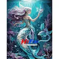Peinture diamant sirène fantaisie 20 à 70 cm – Color VIOLETTE/Violet