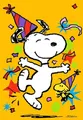Peinture diamant Snoopy dessin animé 20 à 70 cm – Couleur Bleu (08)