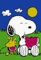 Peinture diamant Snoopy dessin animé 20 à 70 cm – Couleur Transparent (15)